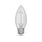 Feit Electric Feit White B10 E26 (Medium) Filament LED Bulb Daylight 60 Watt Equivalence 2 pk BPETC60950WFIL2 - alternate 4